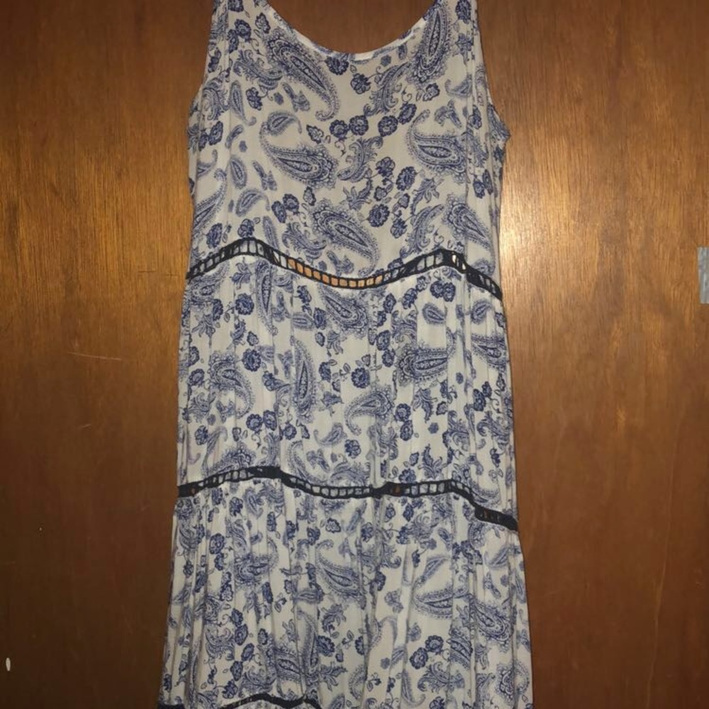 Blue summer dress